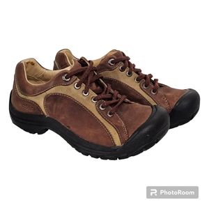 Keen men's leather sneaker sz 7